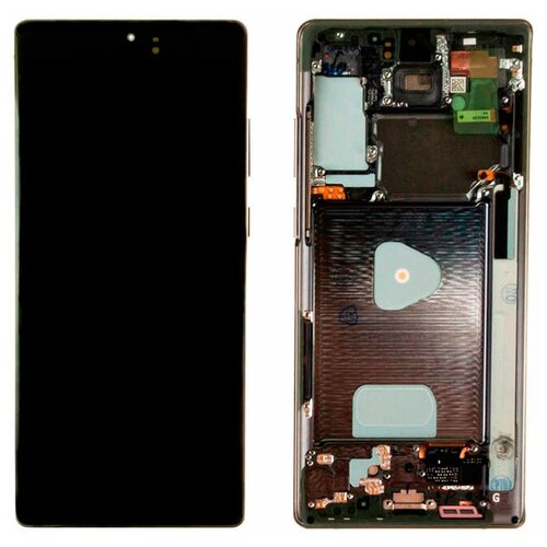 Дисплей для Samsung Galaxy Note 20 N980F модуль Черный - Premium (SP)