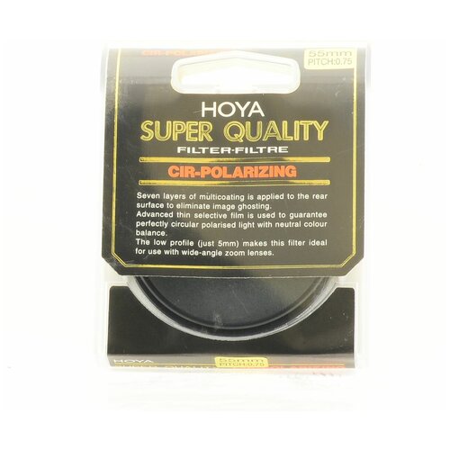 Фильтр поляризационный Hoya PL-CIR SUP HMC 55