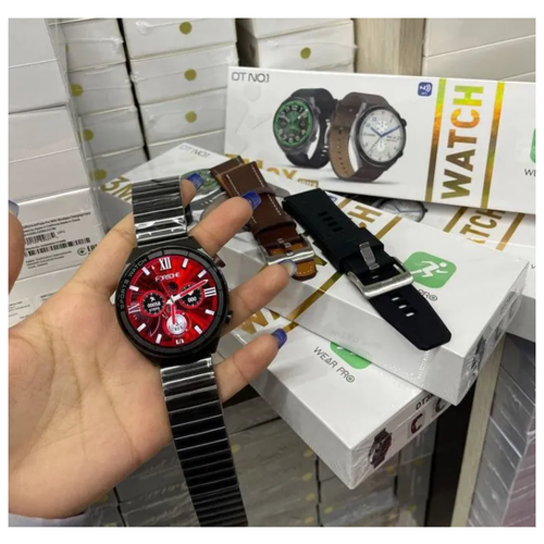 Смарт-часы DT3 Max Ultra/3 ремешка/капсульная зарядка/amaled/черный