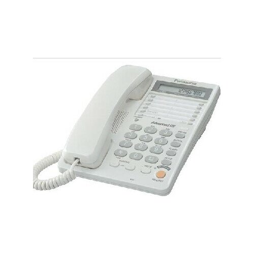 Телефон проводной Panasonic KX-TS2365RUW (белый)