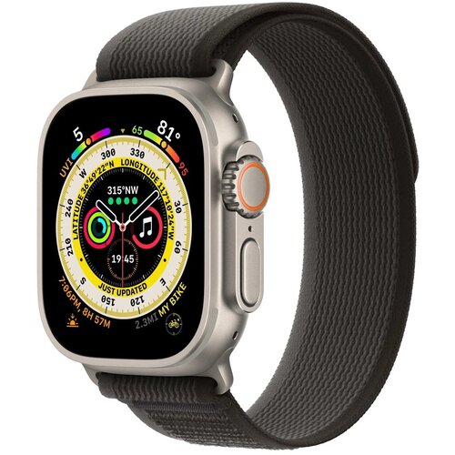 Умные часы Apple Watch Ultra 49mm Titanium Case with Trail Loop M/L (Black/Gray)