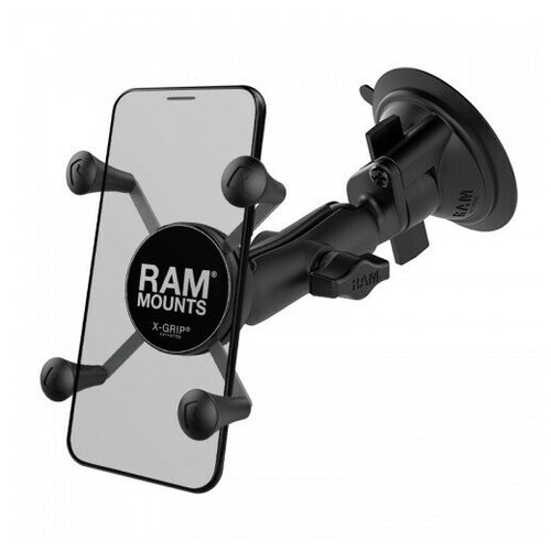 RAM-B-166-UN7U Крепление с присоской Twist-Lock и держателем X-Grip для телефонов