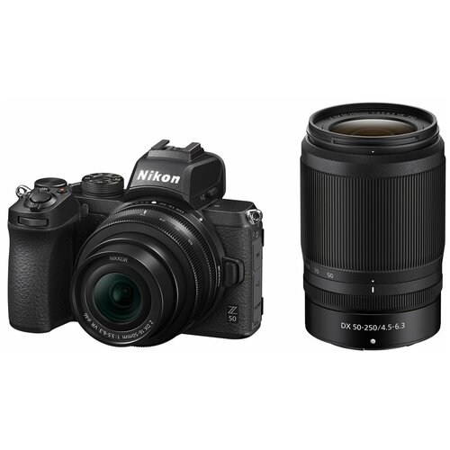 Фотоаппарат Nikon Z50 Kit Nikkor Z DX 16-50mm f/3.5-6.3 VR + Nikkor Z DX 50-250mm f/4.5-6.3 VR