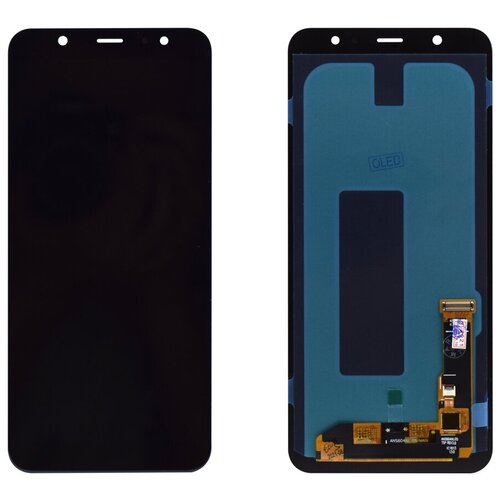 Дисплей для Sam A605FN/DS (A6+ 2018)+тачскрин (черный) OLED