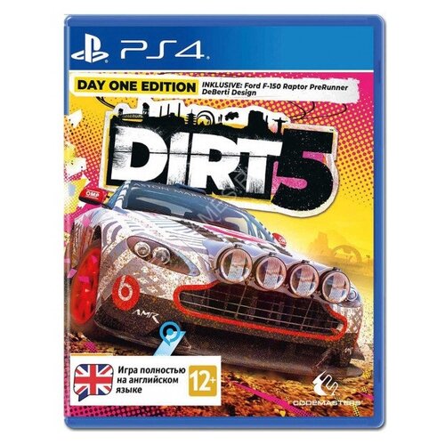 Игра DiRT 5. Издание первого дня Day One Edition для PlayStation 4