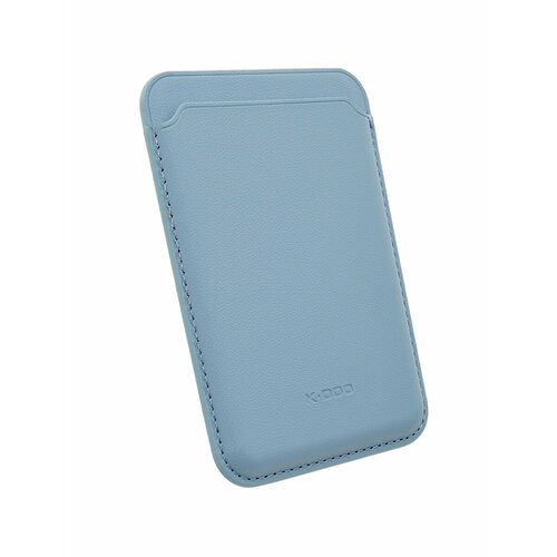 Картхолдер магнитный (MagSafe) для Apple iPhone 15 Plus-Небесно-Голубой