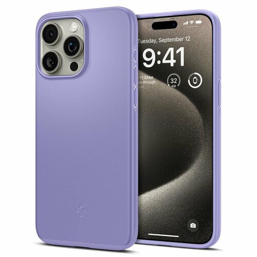 Чехол SPIGEN для iPhone 15 Pro Max - Thin Fit - Фиолетовый - ACS06549