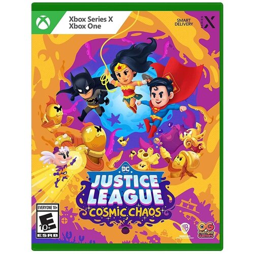 Xbox игра Outright Games DC's Justice League. Cosmic Chaos