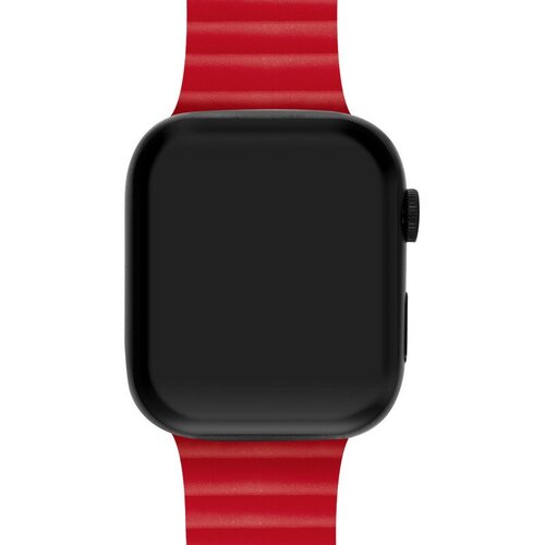 Ремешок для Apple Watch Series 6 44 мм Mutural силиконовый Красный