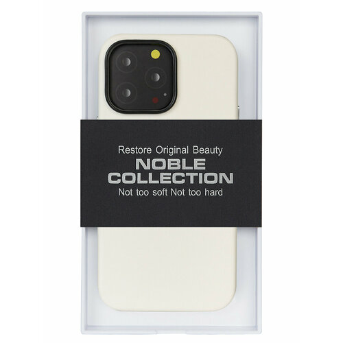 Чехол для iPhone 15 Pro NOBLE COLLECTION-Белый