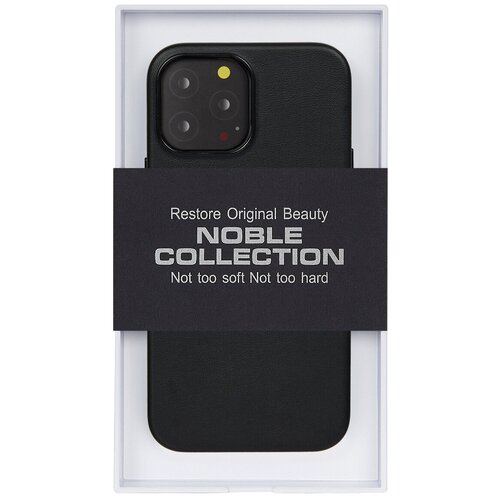 Чехол для iPhone 12 Pro Max NOBLE COLLECTION-Чёрный