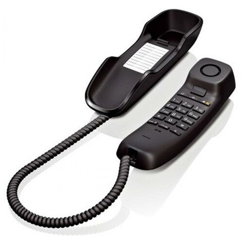 Телефон проводной Gigaset DA210 RUS черный