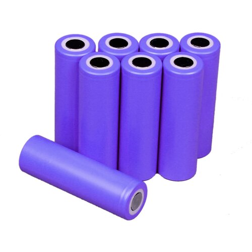 Новая мощная 21700 литий-ионная аккумуляторная батарея круглая 4500 MAH (8 шт.) (Фиолетовый / Violet