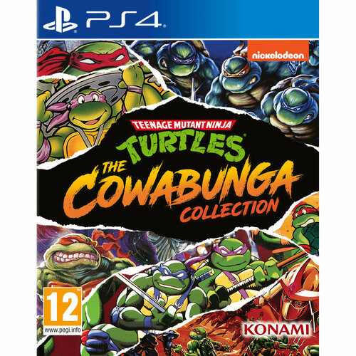 Игра для PlayStation 4 Teenage Mutant Ninja Turtles: The Cowabunga Collection (английская версия)