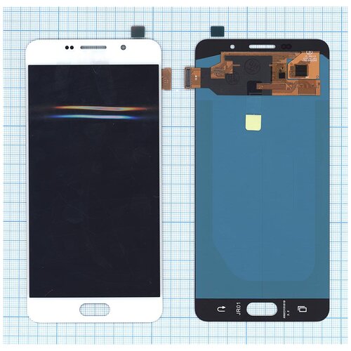 Дисплей для Samsung Galaxy A7 (2016) SM-A710F OLED белый