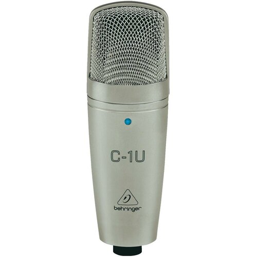 BEHRINGER C-1U cтудийный конденсаторный микрофон (кардиоида) с USB выходом и комплектом программного обеспечения