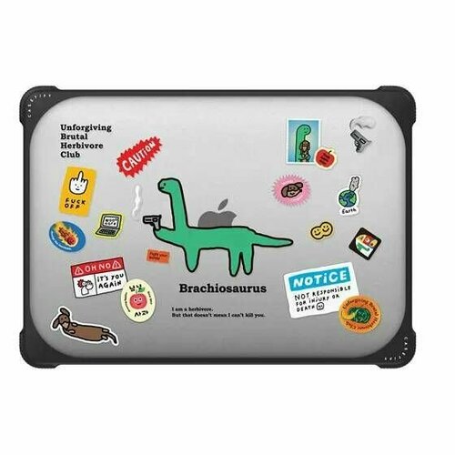 Чехол для ноутбука Casetify MacBook Impact Case Brachiosaurus MacBook Pro 13 (2020/2022)