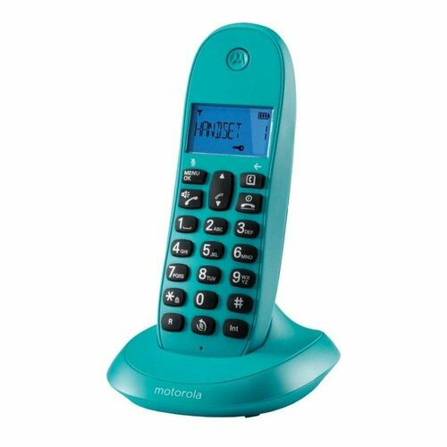 Dect телефон Motorola C1001LB+ бирюзовый