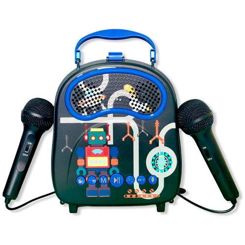 Детская караоке-система с микрофонами SWANKYACC