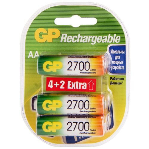 Батарейка GP 270AAHC4/2FR-2CR6 (4+2)