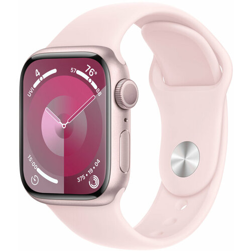 Apple Watch S9 41 mm S/M Pink sport band