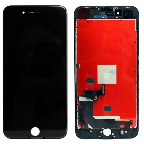 Дисплей с сенсором в сборе iPhone 8 Plus черный (Премиум)