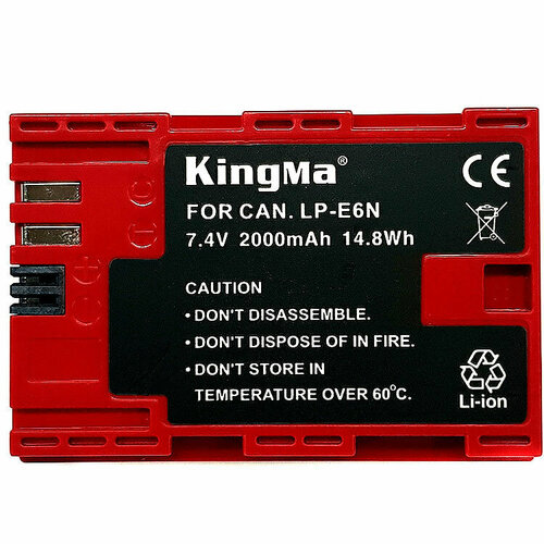Аккумулятор Kingma LP-E6 N (2000 mAh) для LP-E6