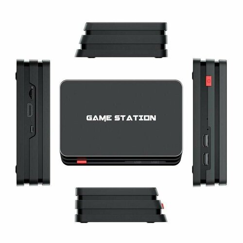 Портативная игровая приставка с двумя проводными джойстиками GAME STATION M8plus со встроенными Ретро 10 000 играми