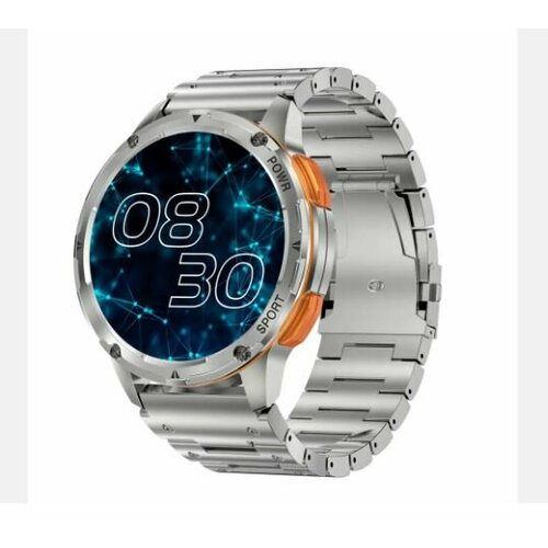 Смарт-часы АК-59 Outdoor Rugged AMOLED Men Sport Android серебро металл