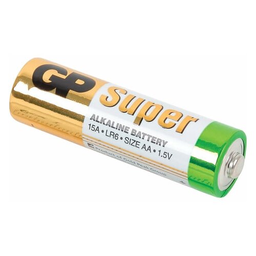 Батарейка GP Super AA/LR06 (1.5 В) алкалиновая (эконом