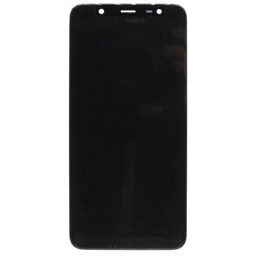 Дисплей для Samsung J810F Galaxy J8 (2018) в сборе с тачскрином (черный) OEM