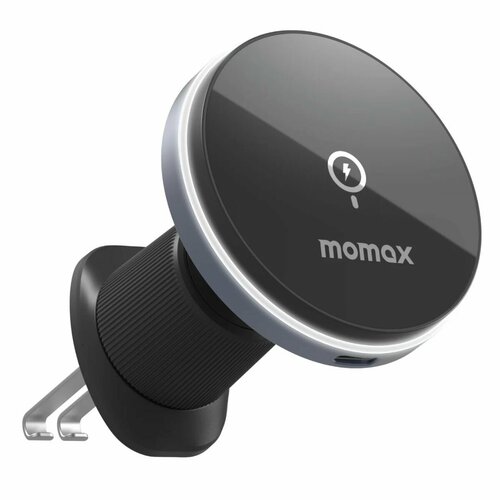 Держатель магнитный для смартфона с беспроводной зарядкой Momax Q.Mag 5 15 Вт