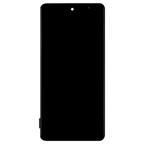 Экран (дисплей) для Samsung M317F Galaxy M31s модуль с рамкой и тачскрином (черный) (AMOLED)