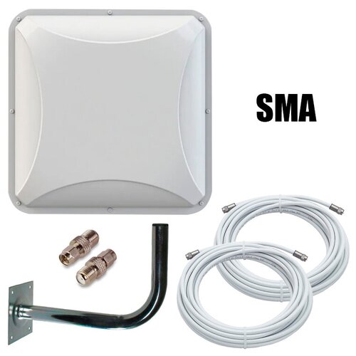 Комплект Усиления Сигнала и Скорости Интернета 4G Antex Petra BB MiMO + Кабель + SMA для Huawei и ZTE