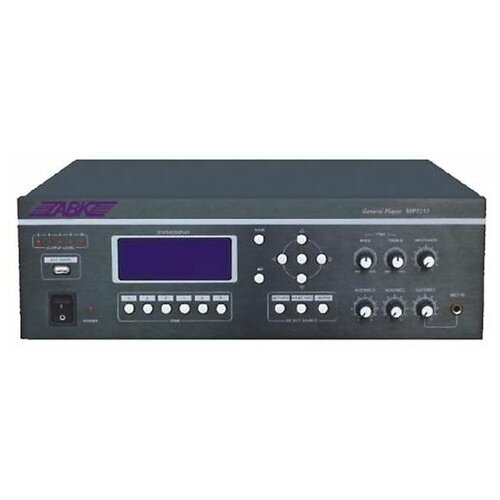 ABK PA-7212 мультифункциональный MP3/FM/AM проигрыватель с разделением сигнала по зонам
