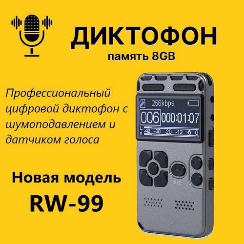 Профессиональный цифровой диктофон RW-99 Новинка!