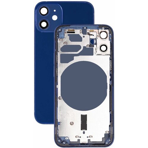 Корпус для iPhone 12 mini (Blue) (AAA)
