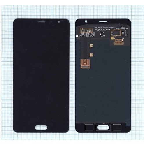 Дисплей (экран) в сборе с тачскрином для Xiaomi Redmi Pro черный