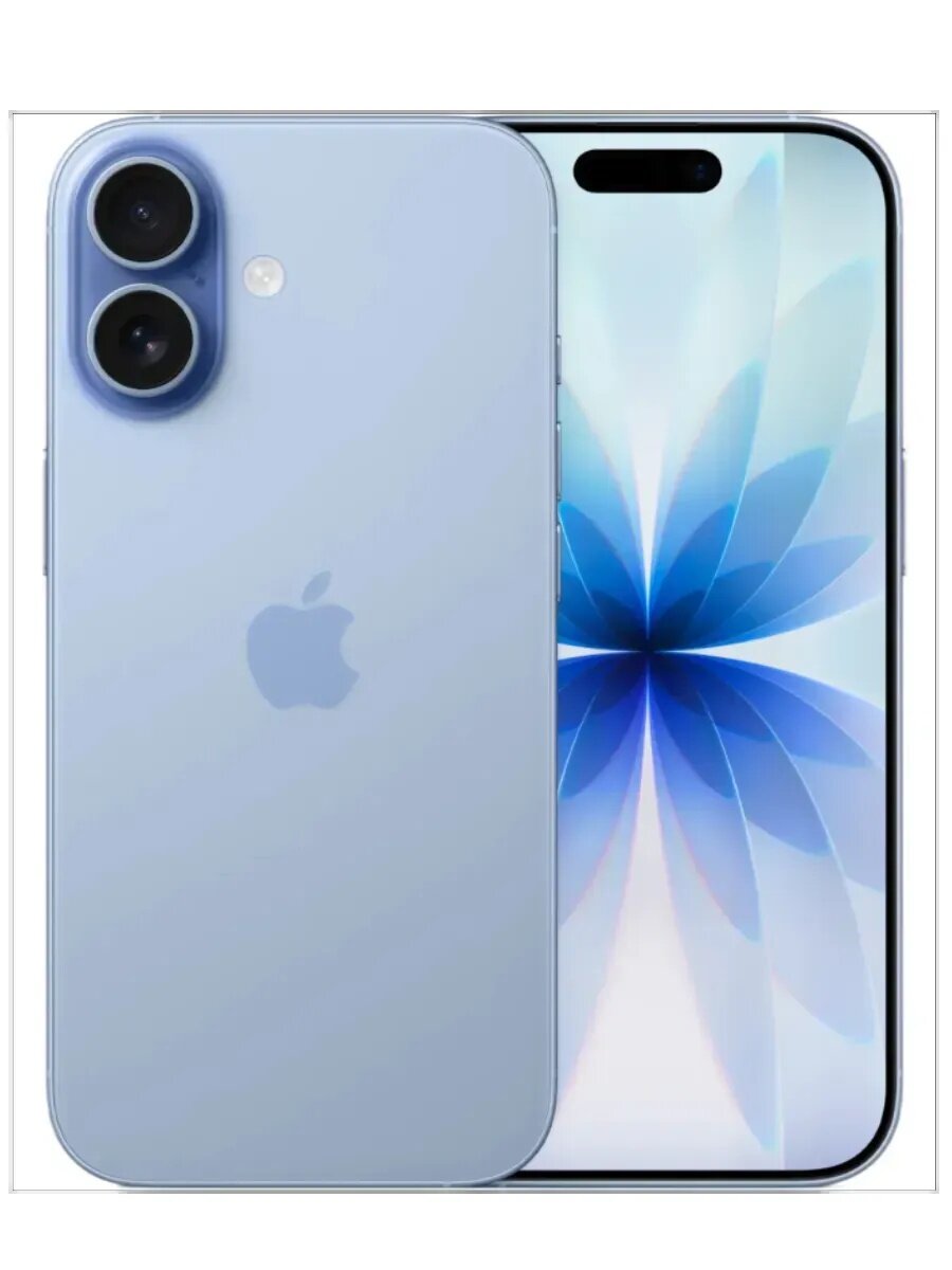 Смартфон Apple iPhone 17 512 ГБ Mist синий nano-SIM + eSIM — изображение 5